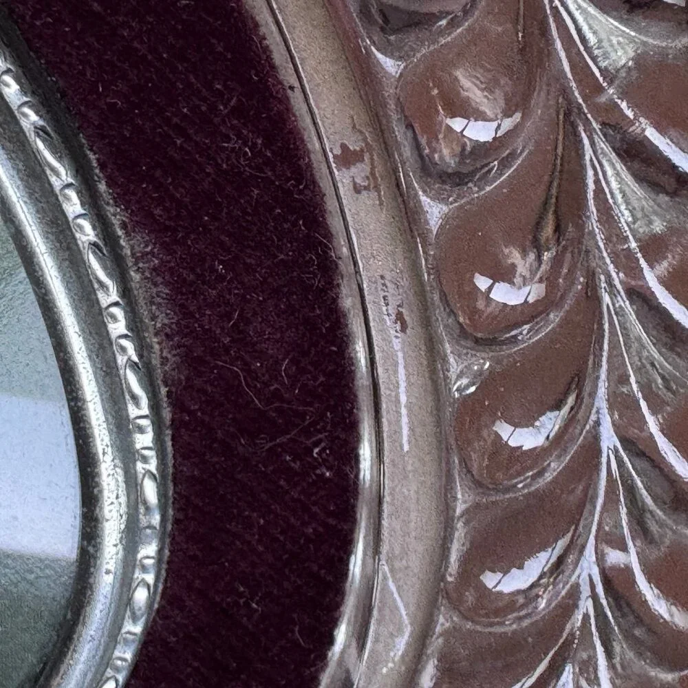 Antique Set Cameo Creation‎ Mme Lambert Morigney & Lady Dower Glass Framed Glass